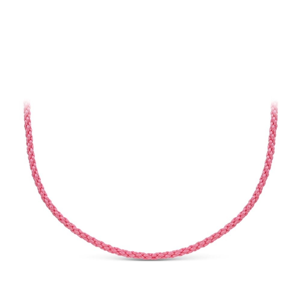 Шнур с серебряным замком