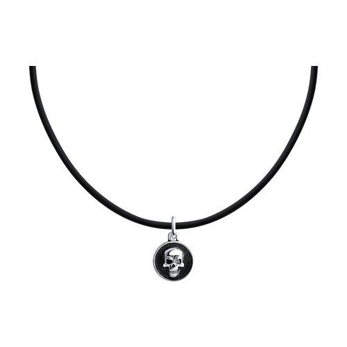 колье из серебра