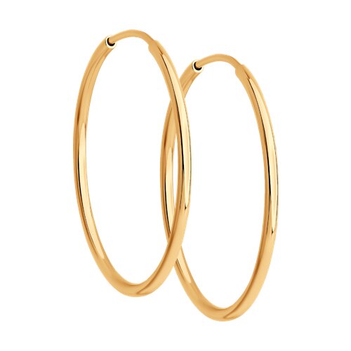 серьги из золота