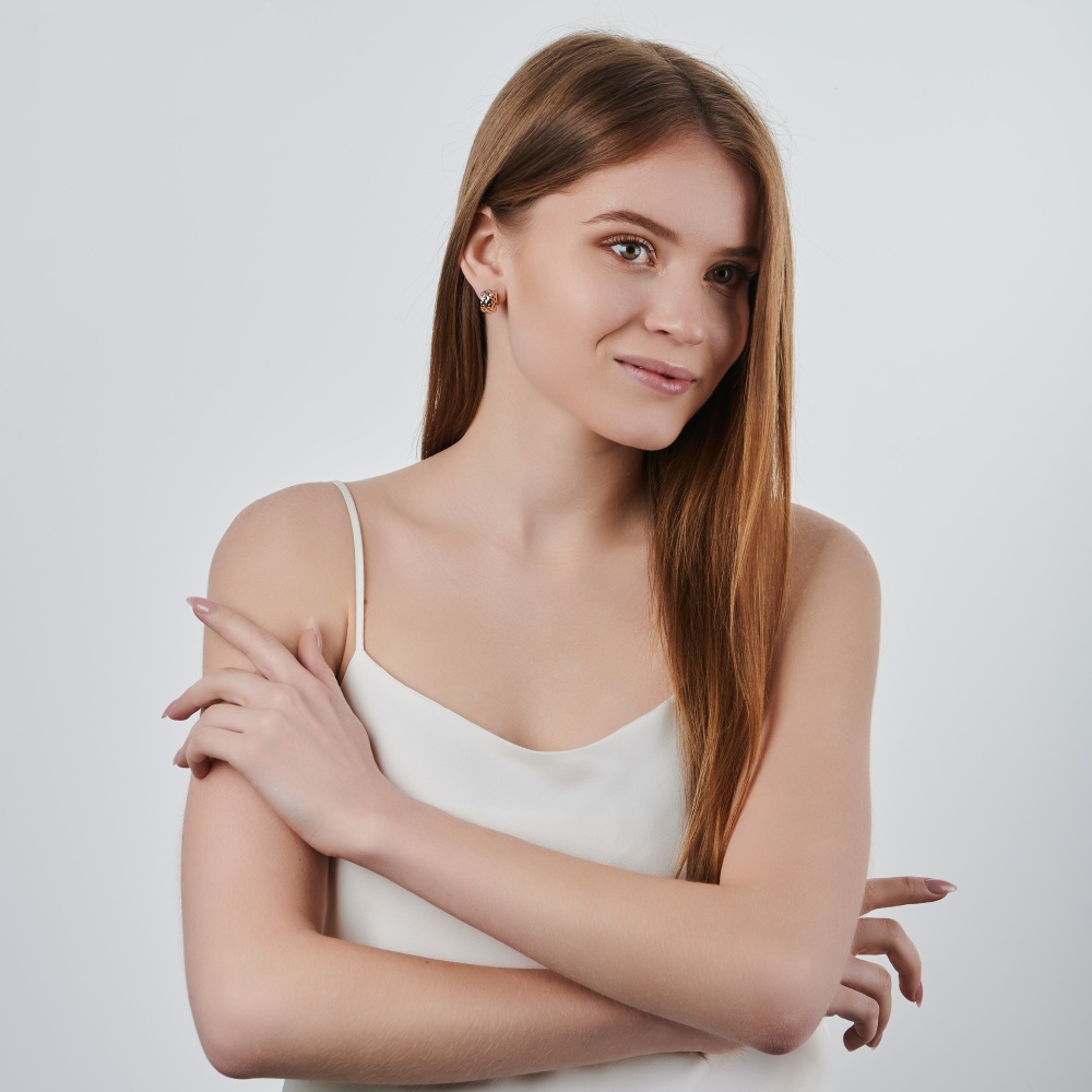 Серьги из золота