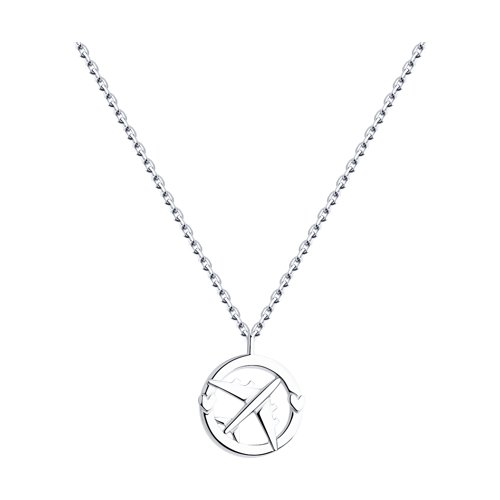 Колье из серебра