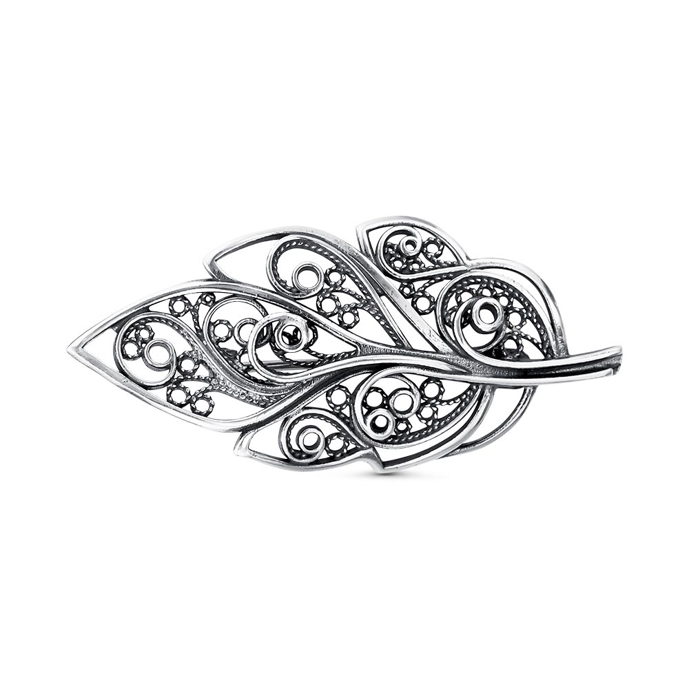 Брошь из серебра