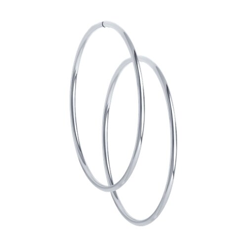 серьги из серебра