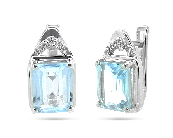 Серьги из серебра