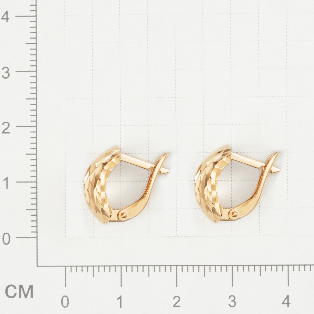 Серьги из золота