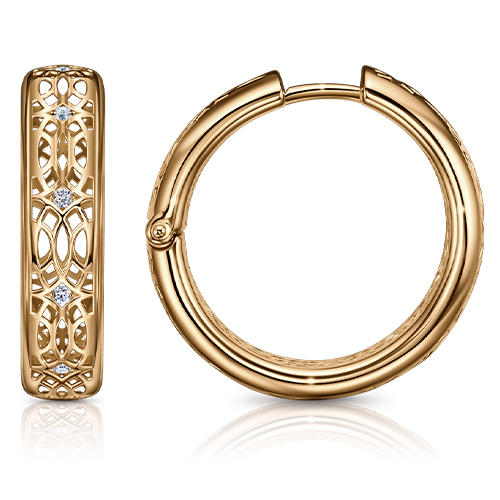 Серьги из золота