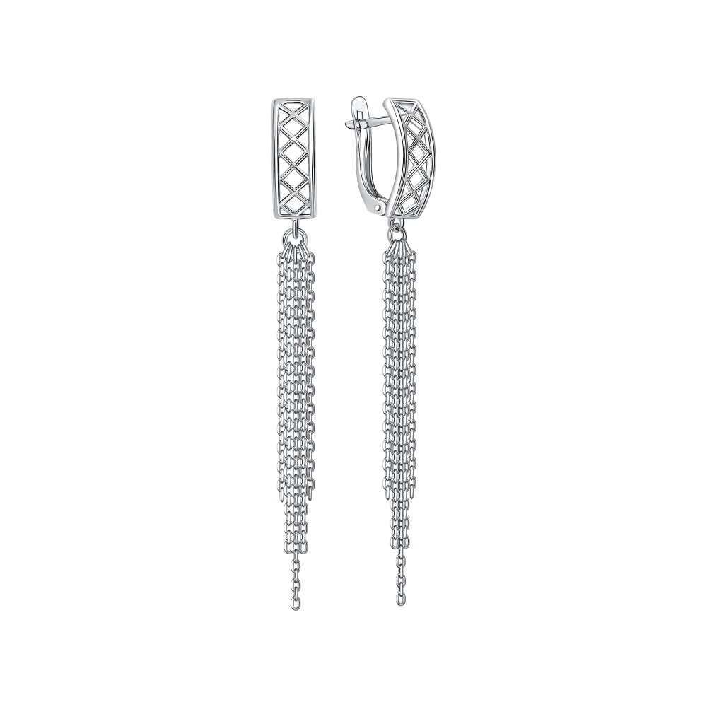 Серьги из серебра