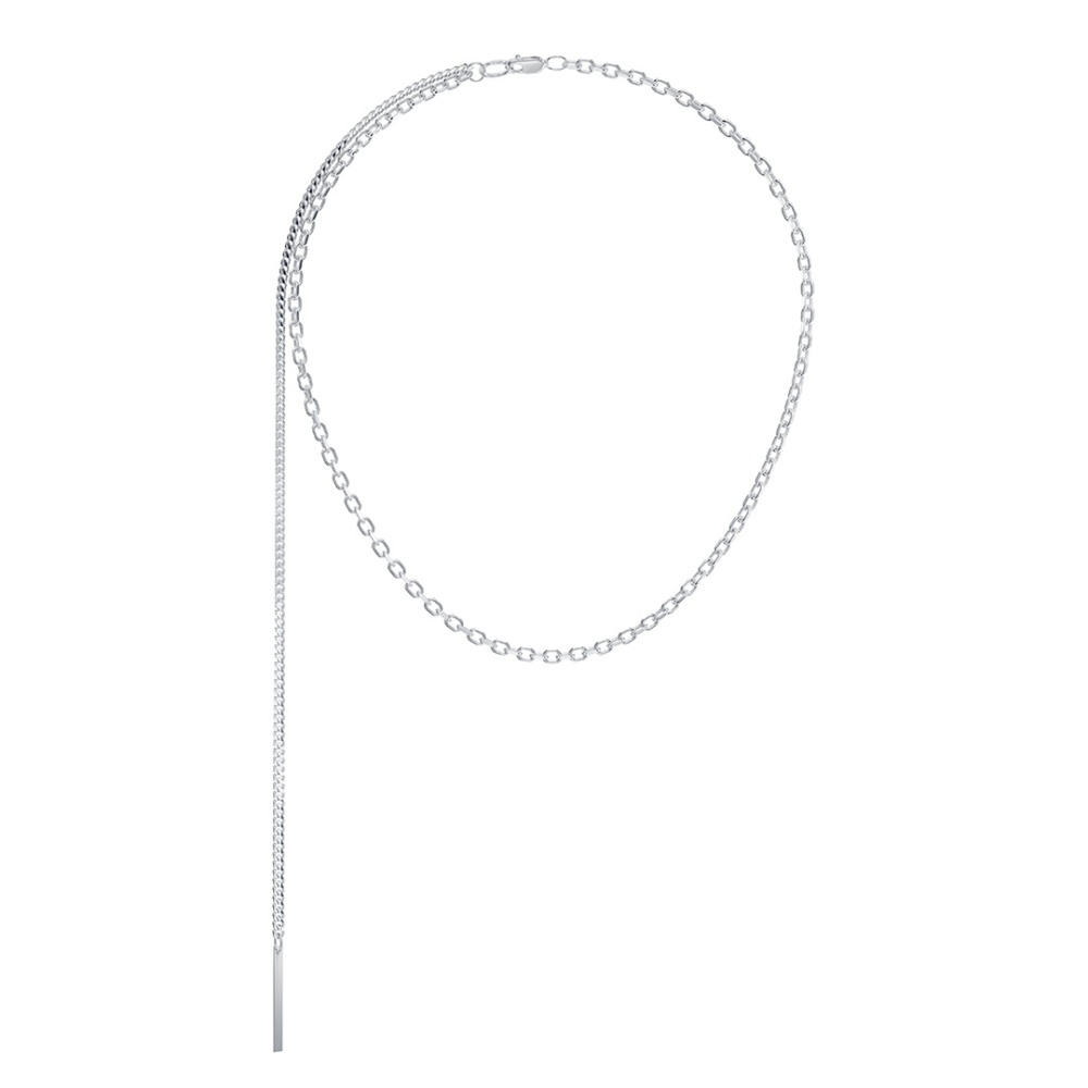 Колье из серебра