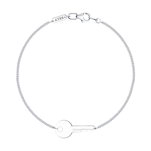 браслет из серебра