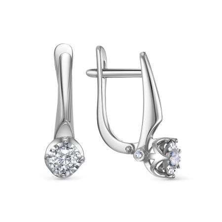 Серьги из золота с бриллиантами