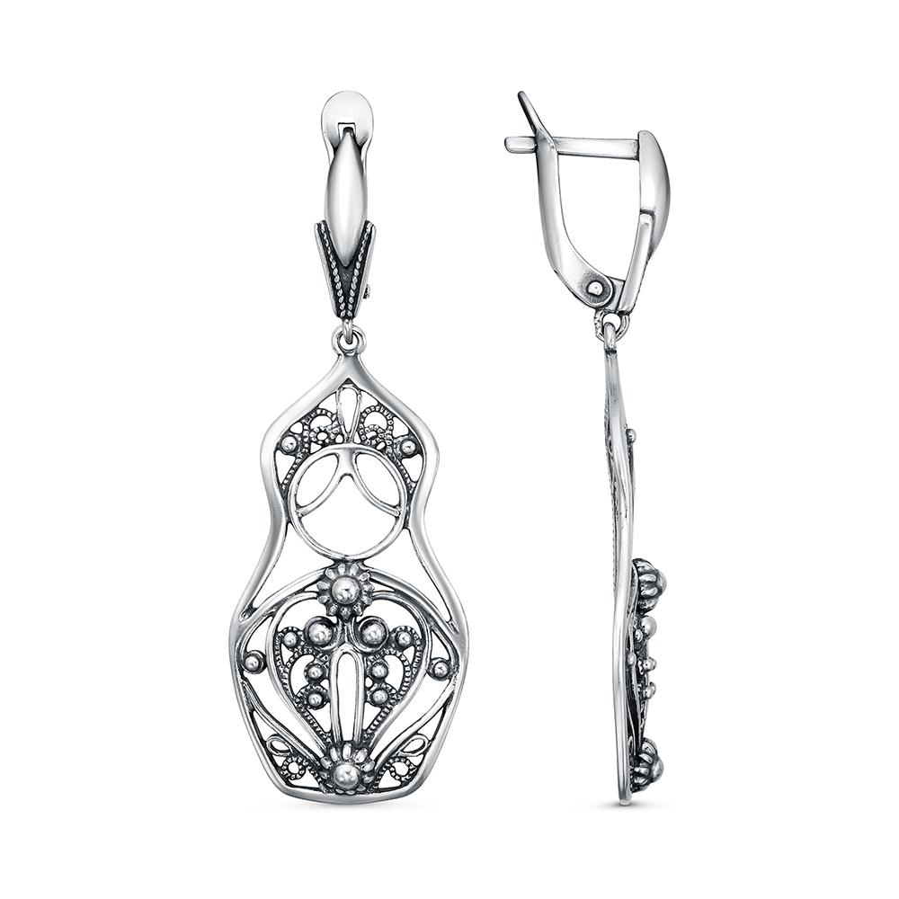 Серьги из серебра