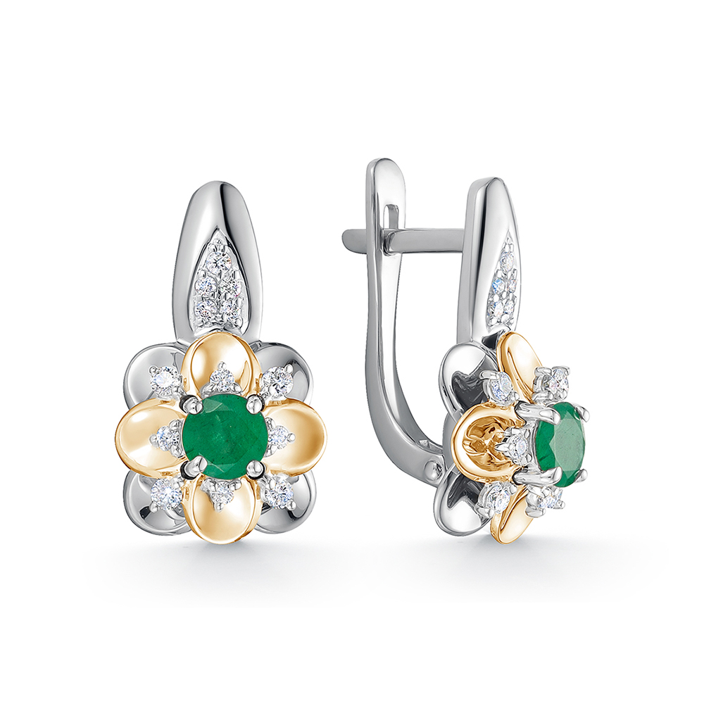 Серьги из золота