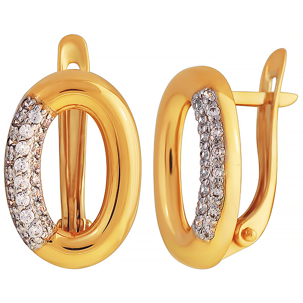 Серьги из золота