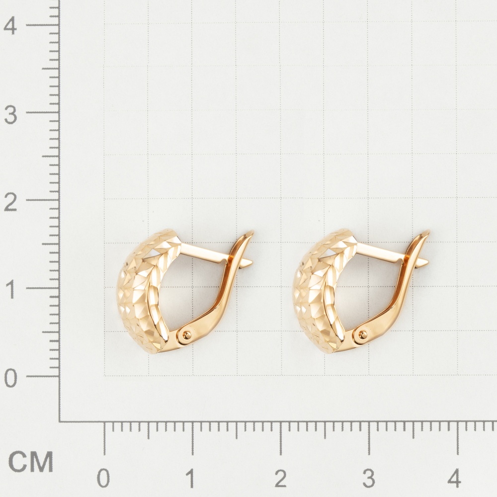 Серьги из золота