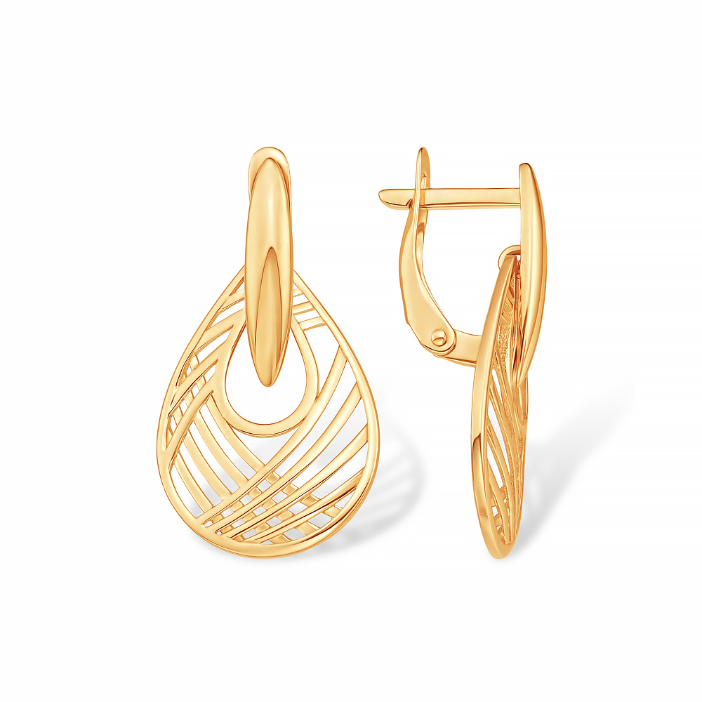 Серьги из золота