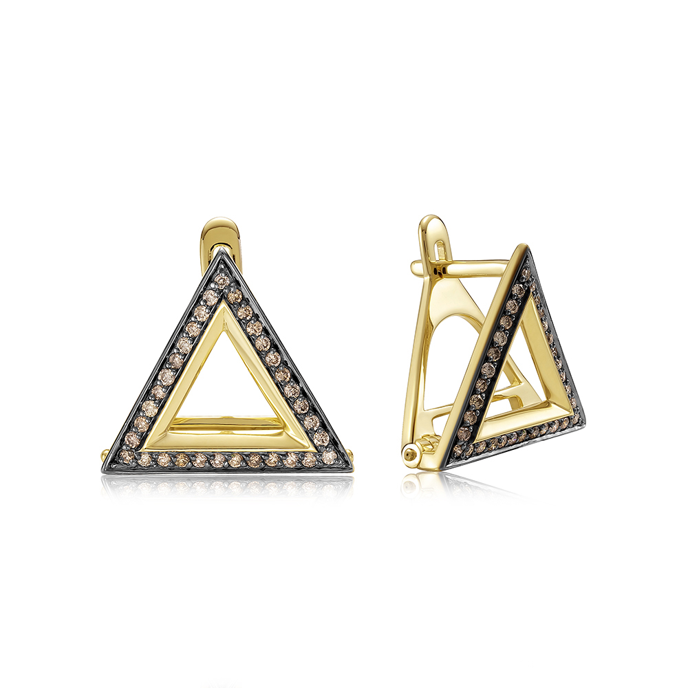 Серьги из золота