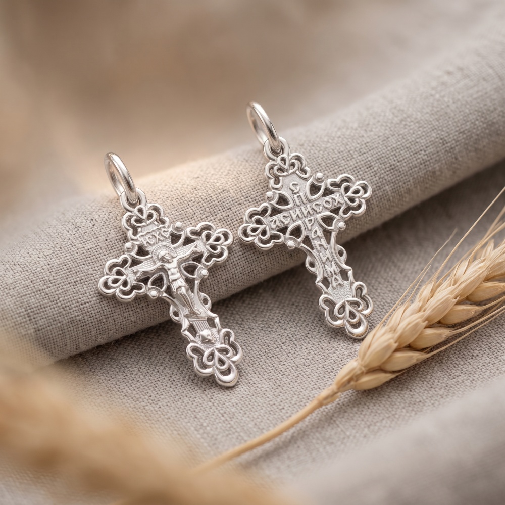 Крест из серебра