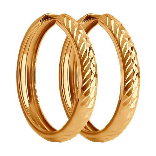 серьги из золота