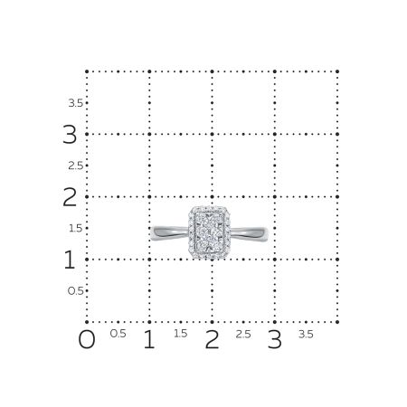Кольцо из золота с бриллиантами