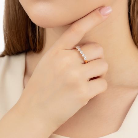 Кольцо из золота с бриллиантами