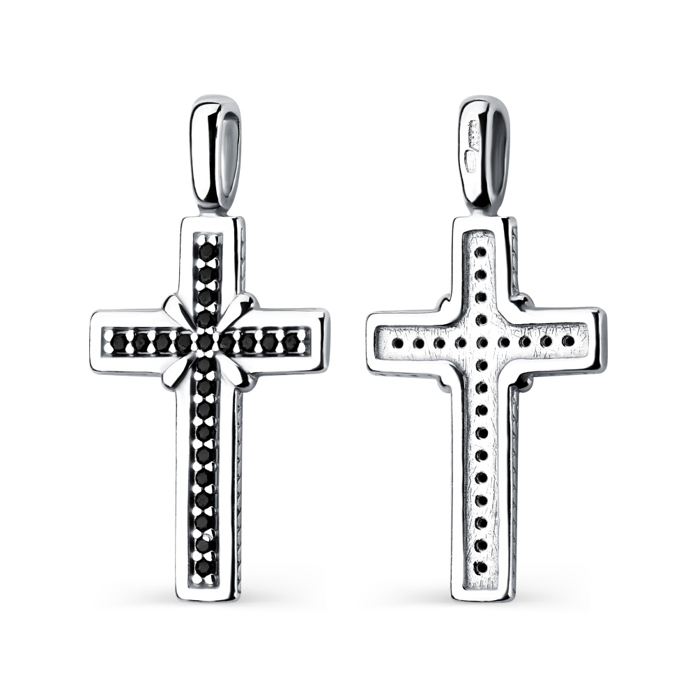 Подвеска из серебра с шпинелью