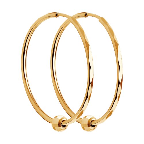 серьги из золота