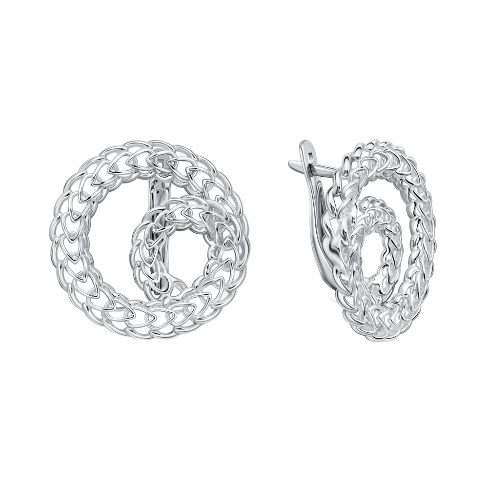Серьги из серебра