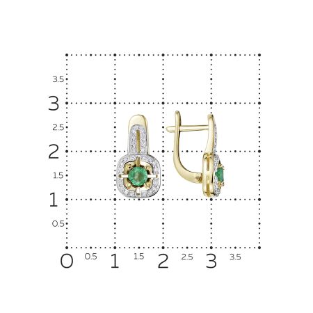 Серьги из золота