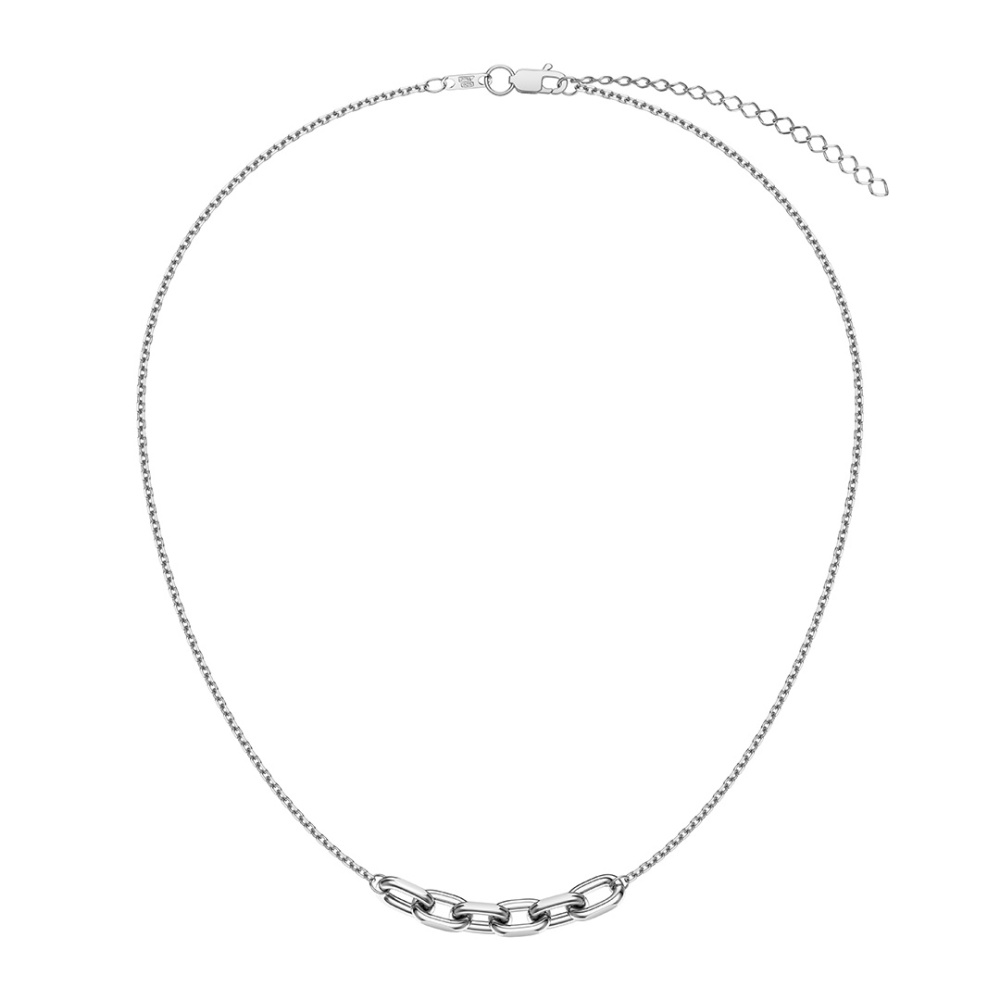 Колье из серебра