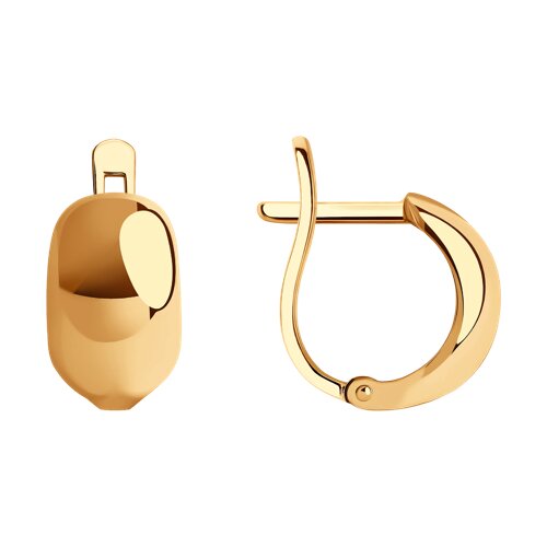 серьги из золота