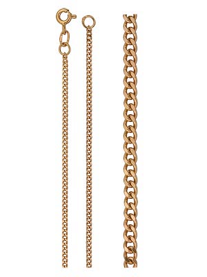 Цепь из золота плетение "Панцирная"