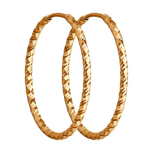 серьги из золота