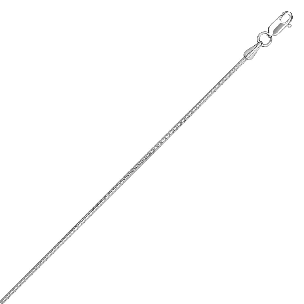 Цепь из золота плетение "Снейк"