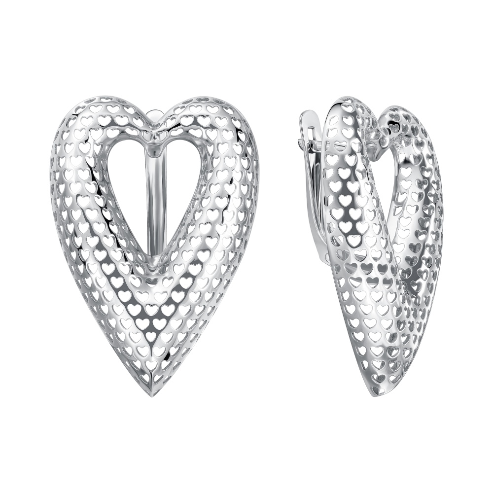 Серьги из серебра