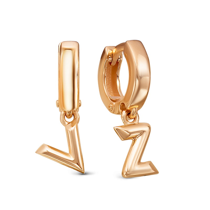 Серьги из золота