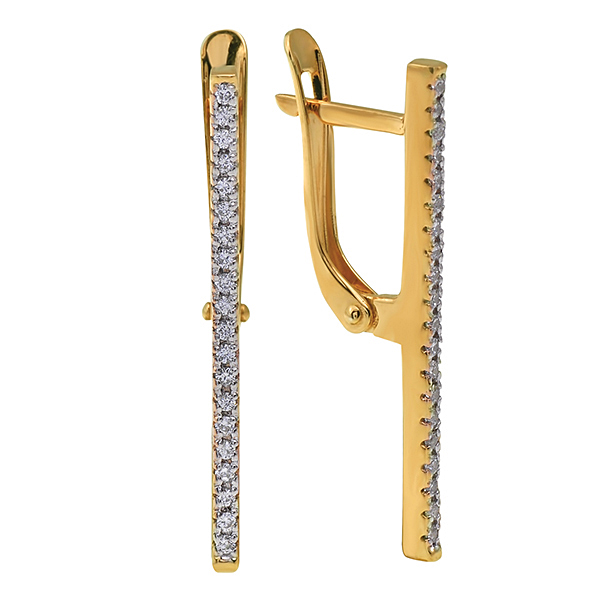 Серьги из золота