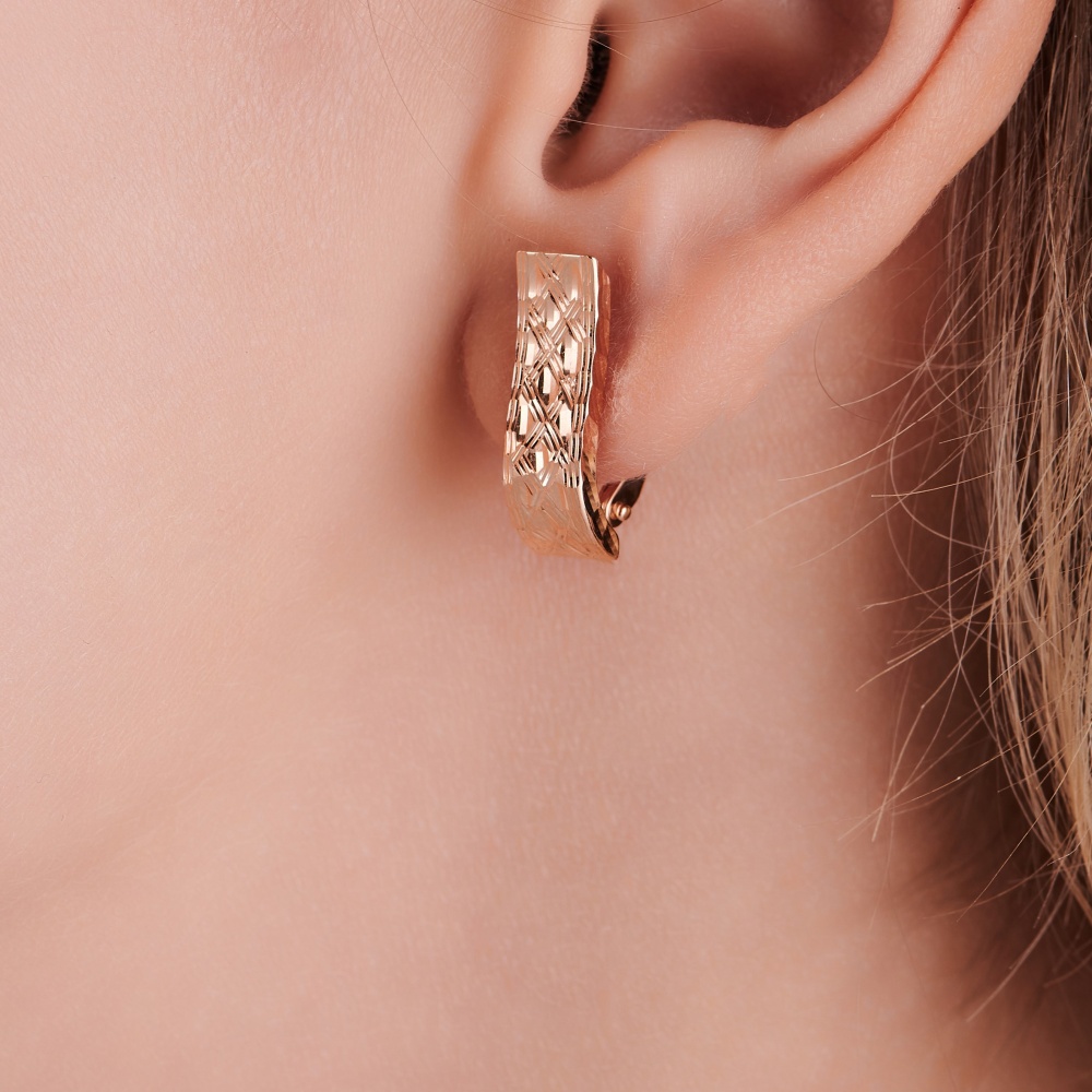 Серьги из золота