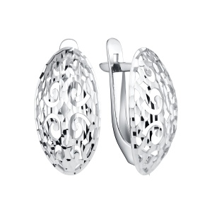 Серьги из серебра