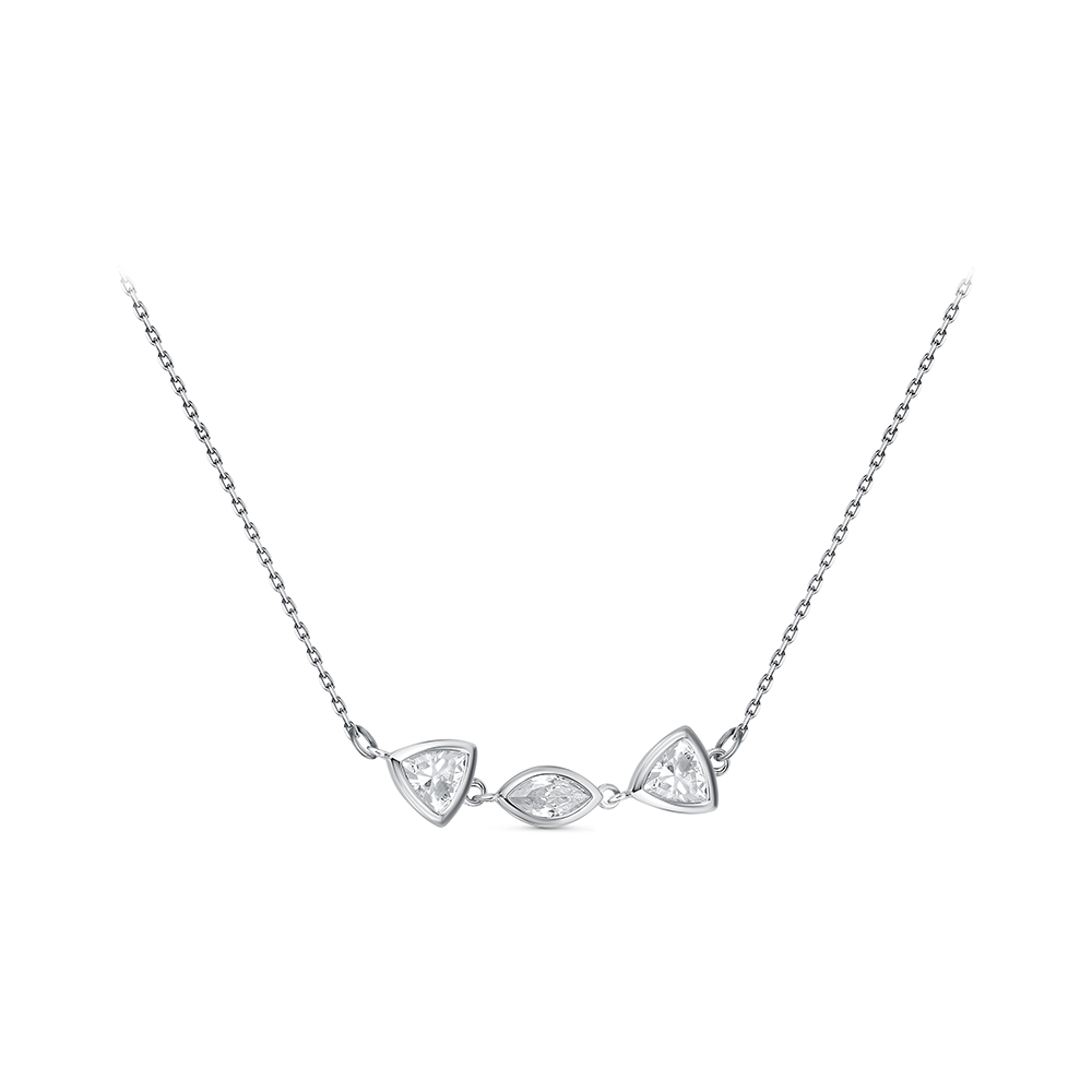 Колье из серебра