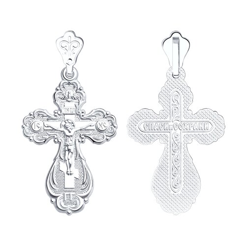 крест из серебра