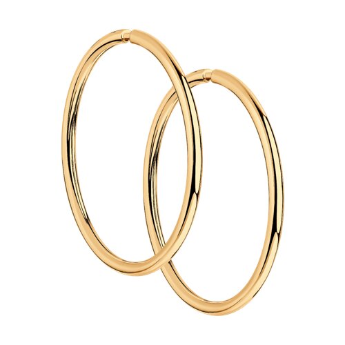 серьги из золоченого серебра