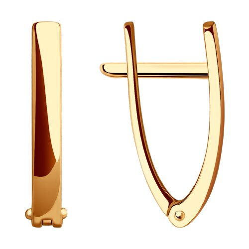 серьги из золота