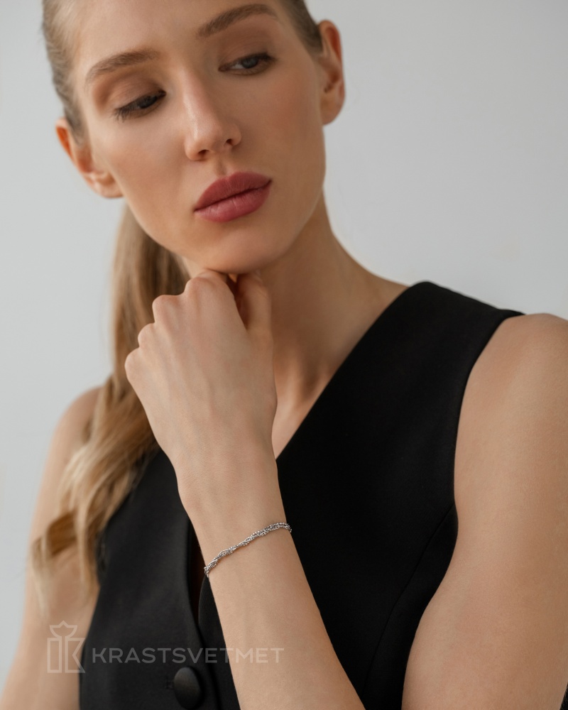 Браслет из серебра