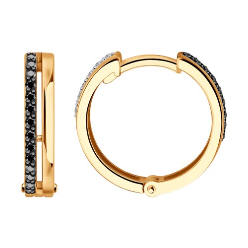 серьги из золота с бриллиантами