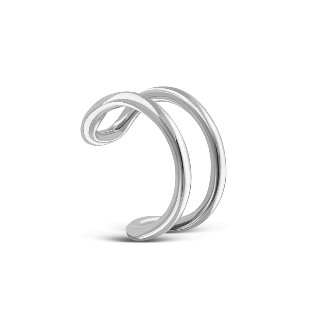 Серьга из серебра