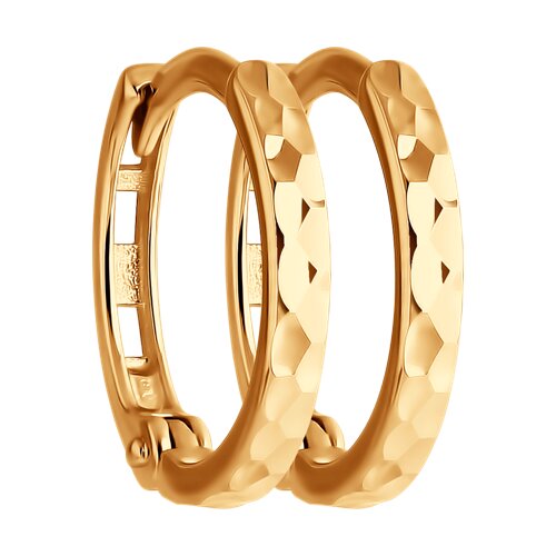 серьги из золота