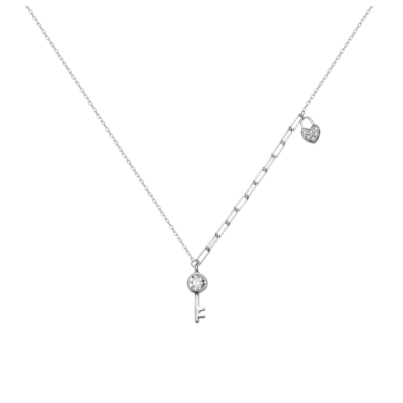 Колье из серебра