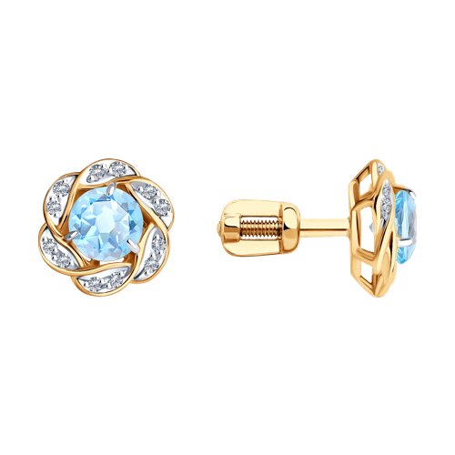 Серьги из золота