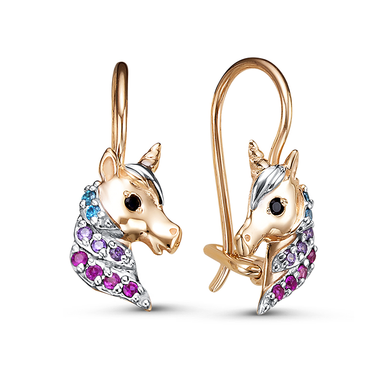 Серьги из золота