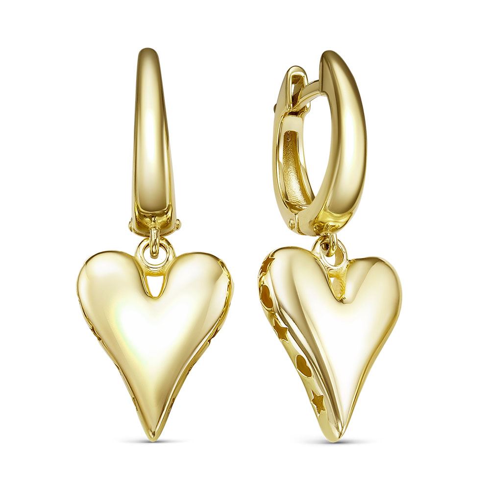 Серьги из золота 585 пробы